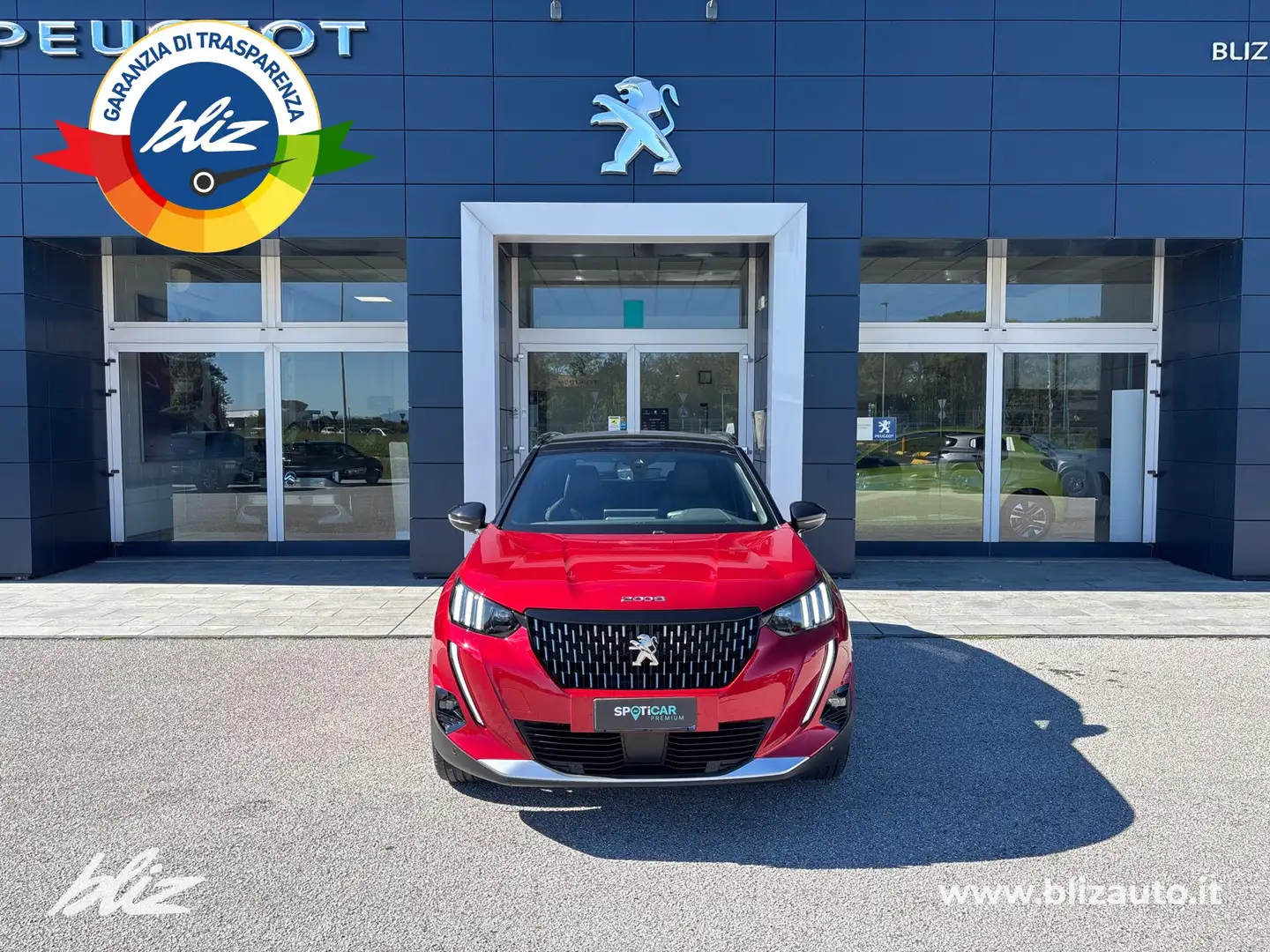 Peugeot 2008 1.5 bluehdi gt line s&s 100cv Rosso - 2
