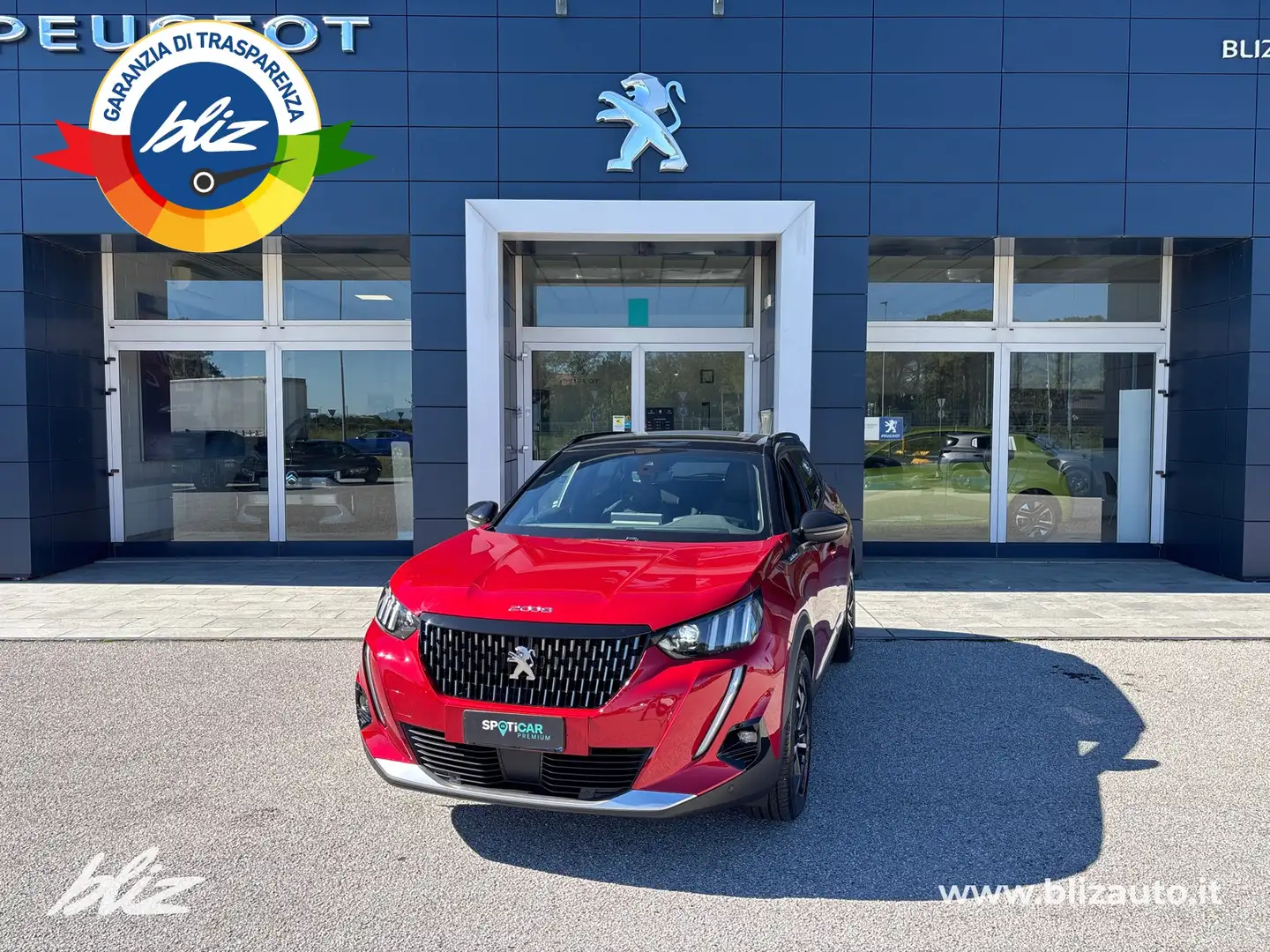 Peugeot 2008 1.5 bluehdi gt line s&s 100cv Rosso - 1