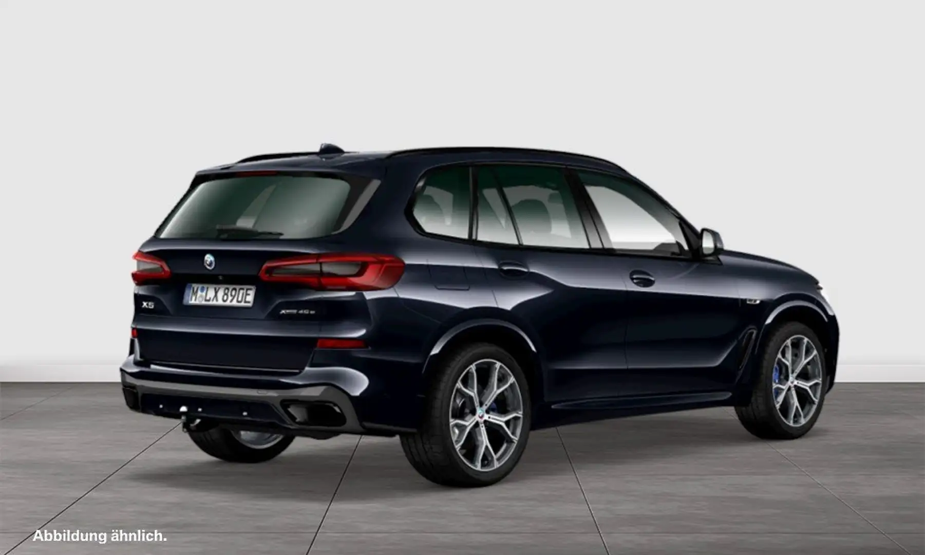 BMW X5 xDrive45e H/K+AHK+PANO+HuD+DA PROF+360° Schwarz - 2