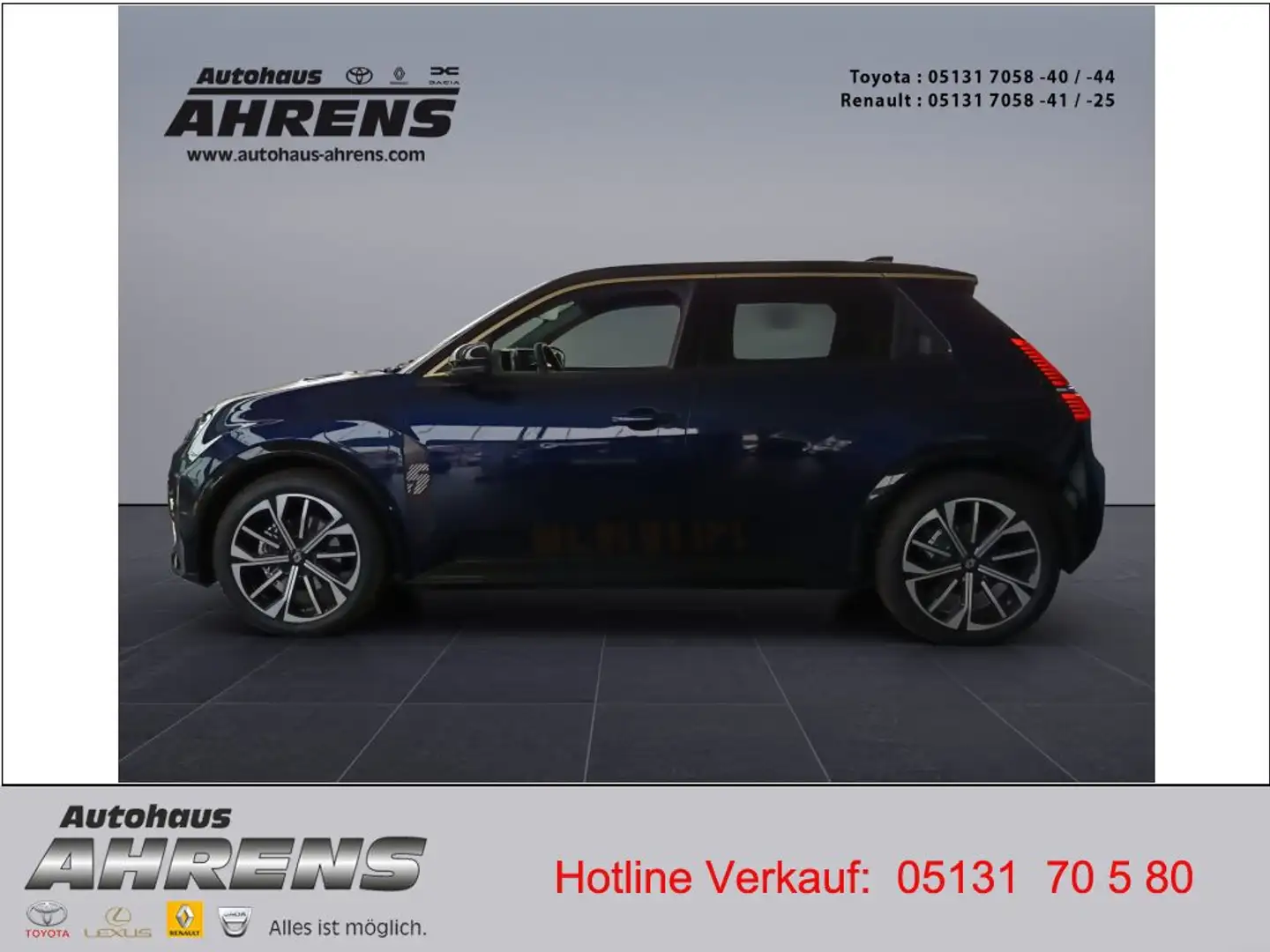 Renault R 5 E-Tech Iconic Five 150 Comfort Range Blau - 2