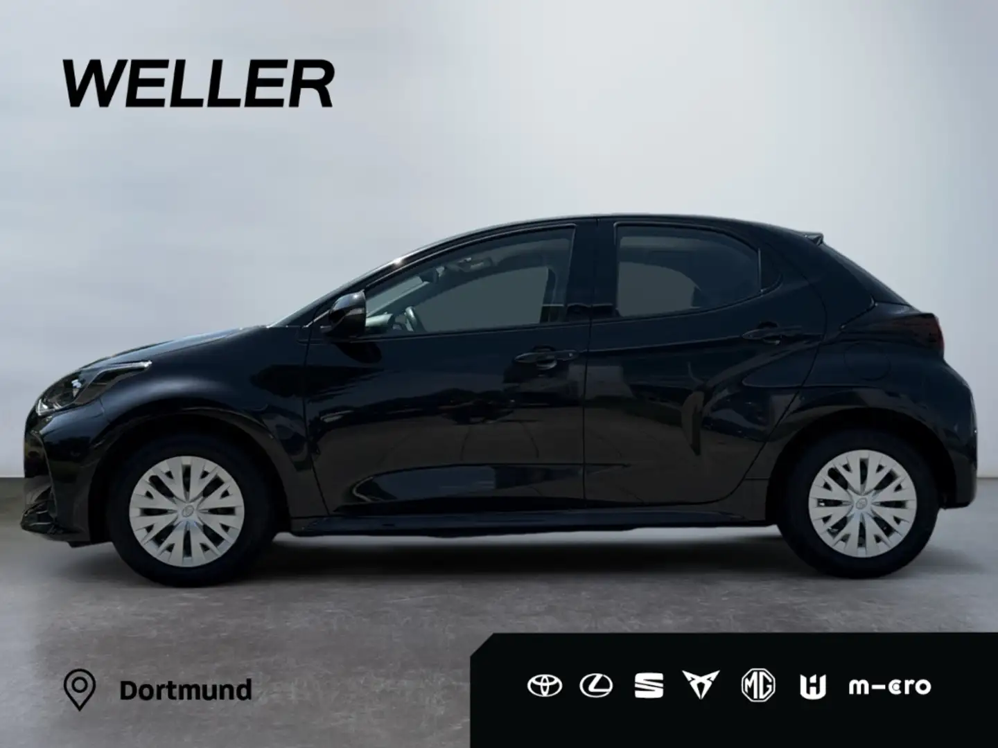 Toyota Yaris 1.0 Comfort *ACC*CAM*CarPlay*Spurhalteass* Zwart - 2