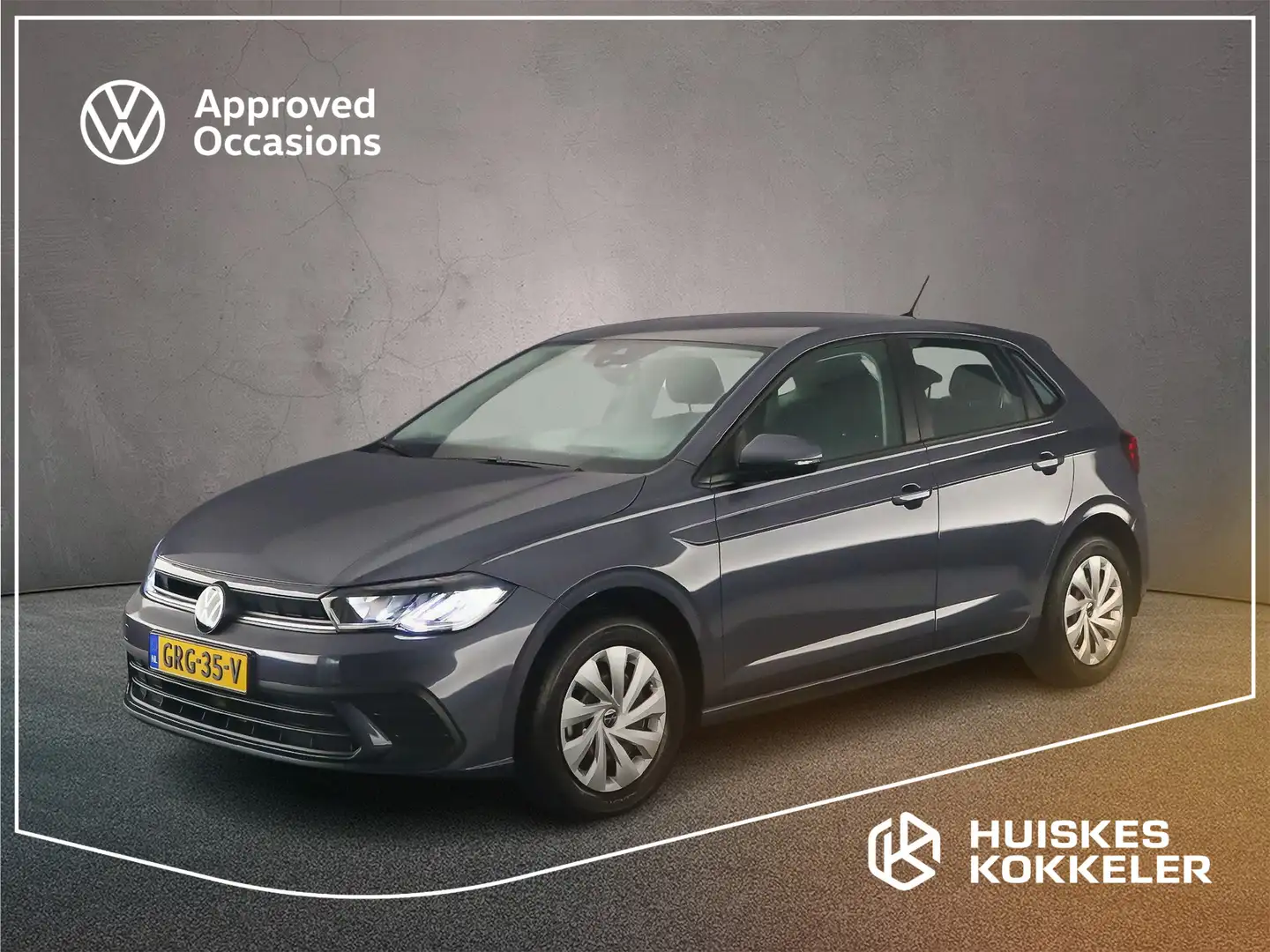 Volkswagen Polo Polo 1.0 TSI 95pk Cruise control, Airco, LED kopla Gris - 1