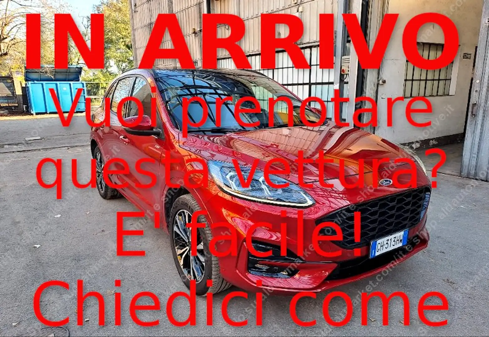 Ford Kuga 2.5Phev ST-Line X Tetto CL19"UNIPRO IVA DEDUCIBILE Rouge - 2