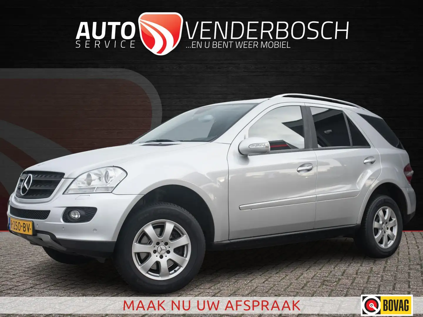 Mercedes-Benz ML 350 M-klasse [LEES ADVERTENTIE] | 272pk | Leder | Carp Grijs - 1