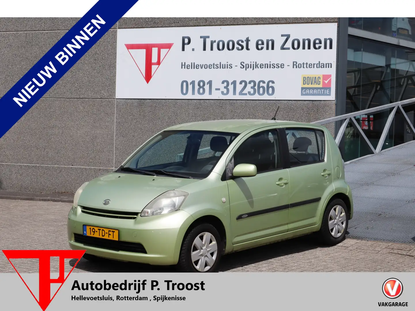 Daihatsu Sirion 2 1.0-12V Airco MEENEEMPRIJS/HANDELSPRIJS/EXPORTPR Grün - 1