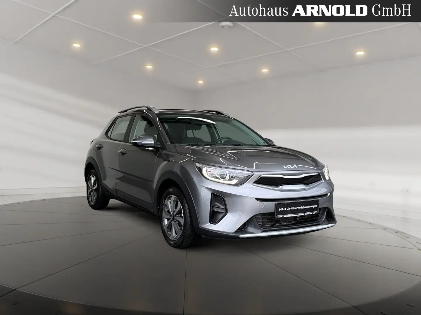 Kia Stonic Stonic 1.0 T-GDI VISION Lenkradhzg. Kamera Navi BC Grau - 2