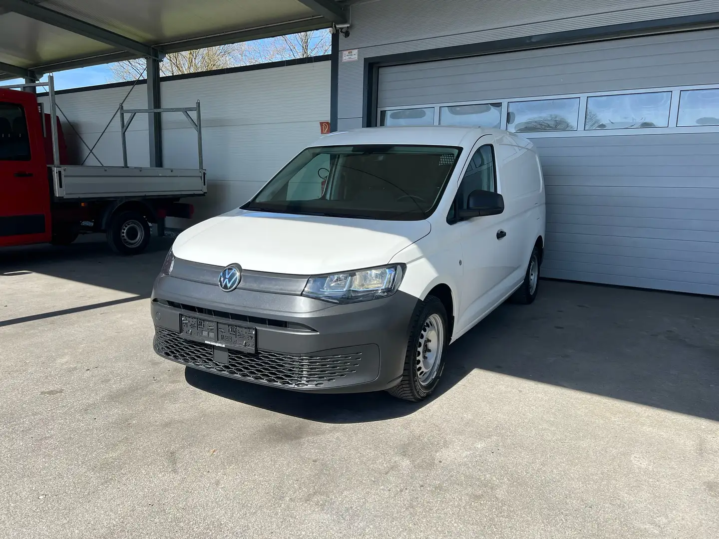 Volkswagen Caddy Cargo Maxi 2,0 TDI KLIMA/PARKTRONIC/AHV/CITY DRIVE Weiß - 2