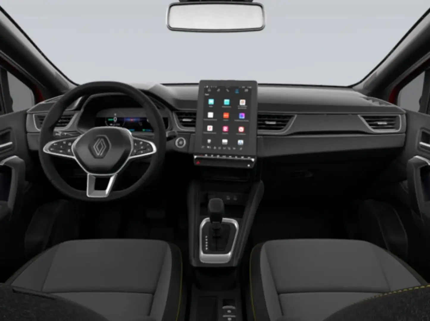 Renault Captur Techno E-TECH Full Hybrid 145 Rouge - 2
