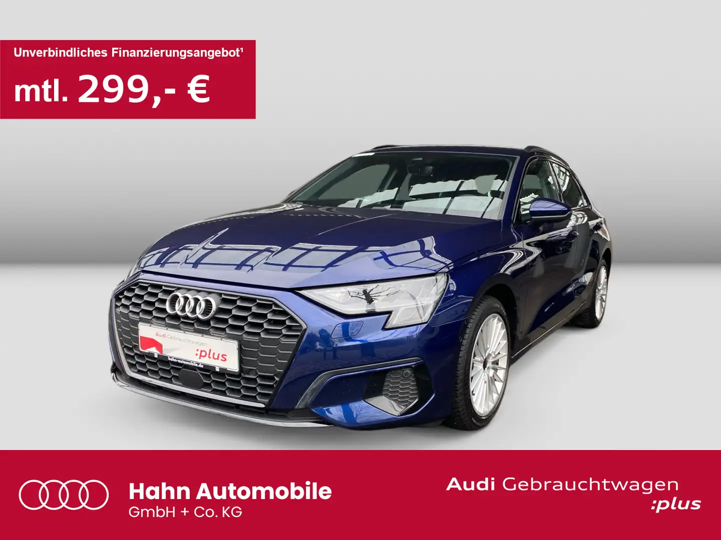 Audi A3 35TDI S-trc Advanced Virtual LED Na Blau - 1