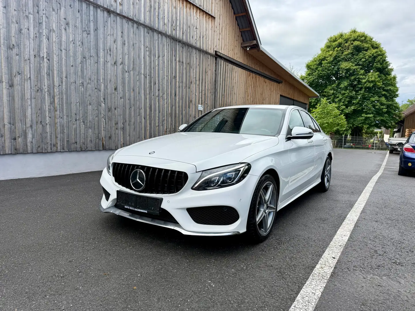 Mercedes-Benz C 220 d 4Matic (AMG) Weiß - 1