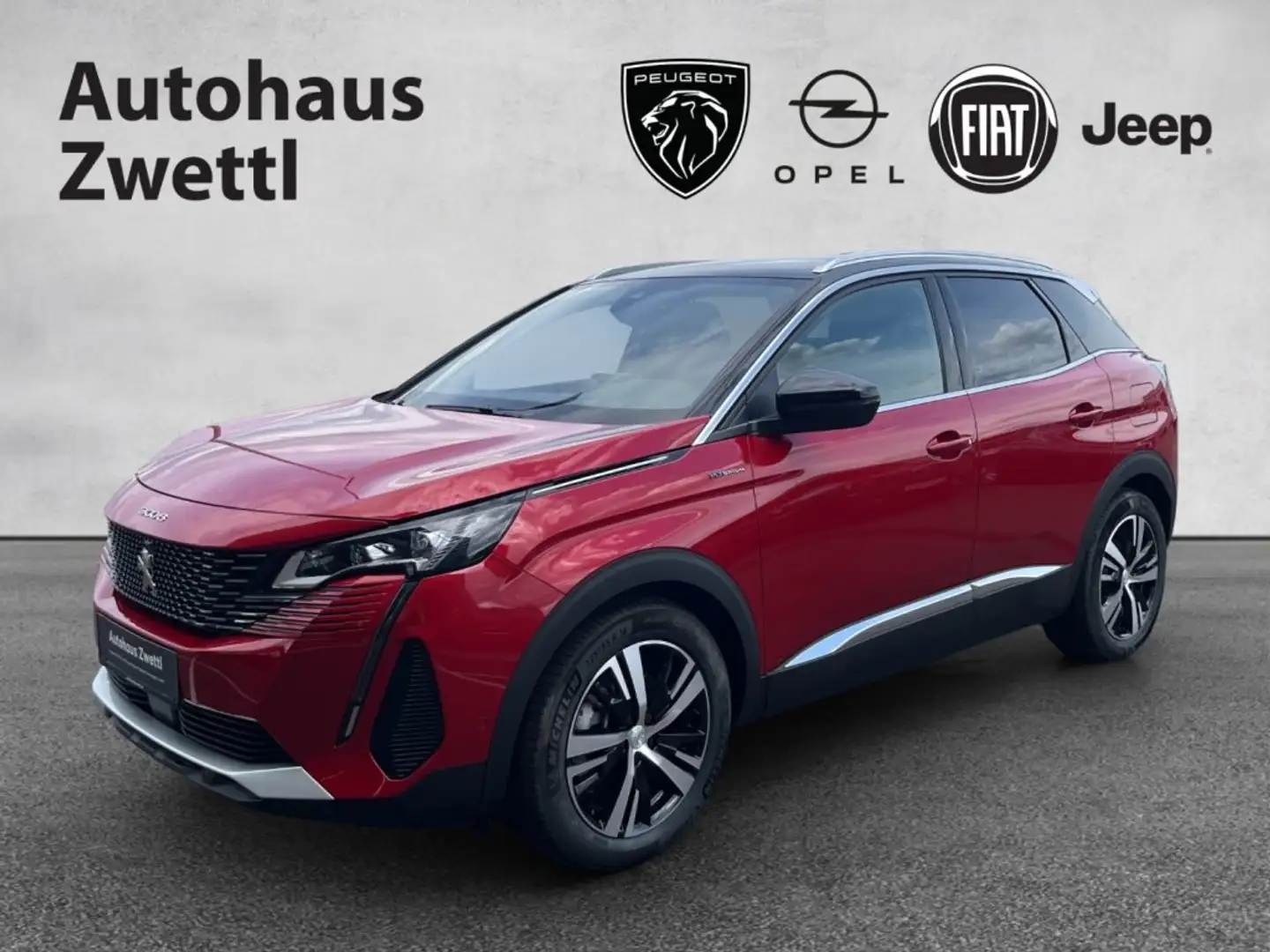 Peugeot 3008 GT PHEV 300 e-EAT8 ALLRAD Rot - 1