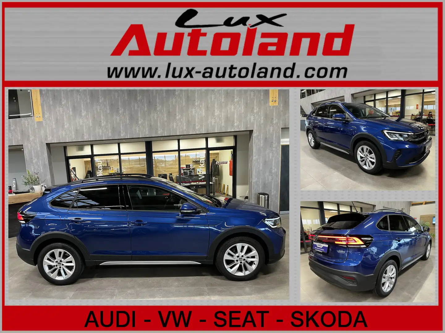 Volkswagen Taigo 1,0 TSI DSG Life*AppC.*Kamera*SHZ*3JG* Bleu - 1