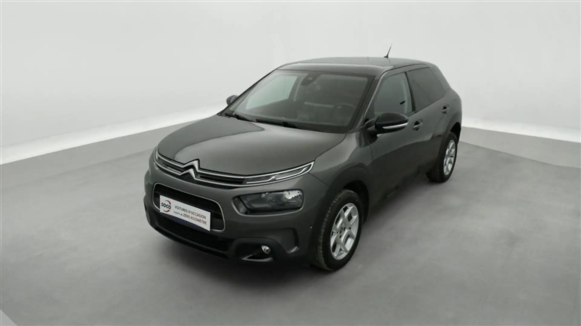 Citroen C4 Cactus 1.2 PureTech Shine AUTO/NAVI/JA/PDC Grijs - 1