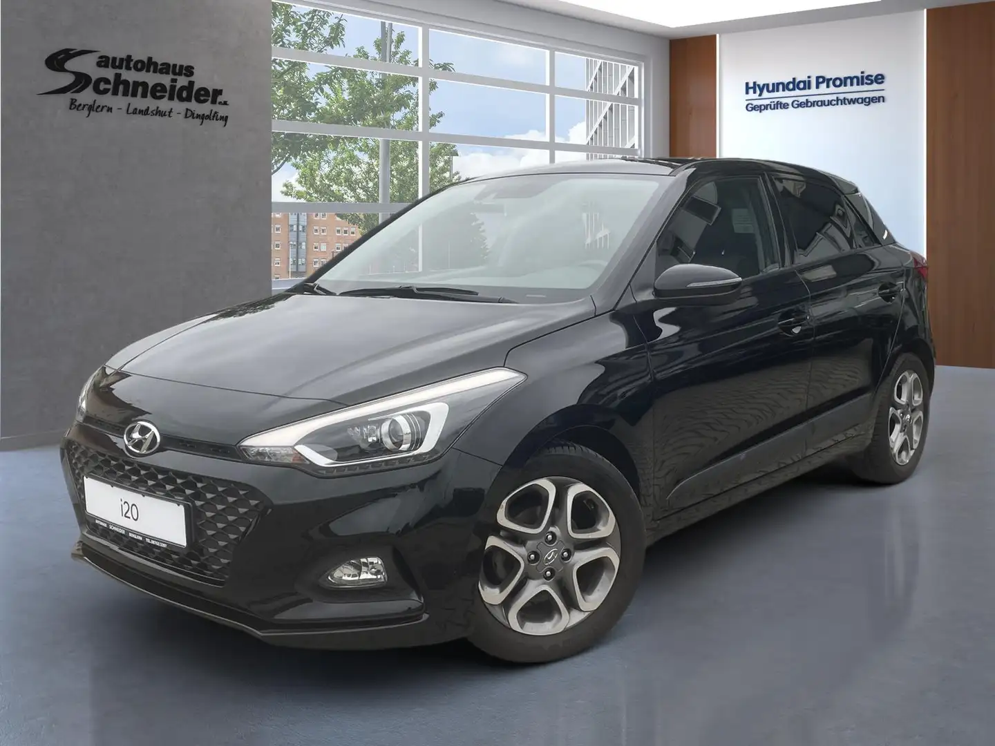 Hyundai i20 1.2 GDi 5-MT STYLE KLIMAAUTOMATIK/KAMERA/SHZ Schwarz - 1
