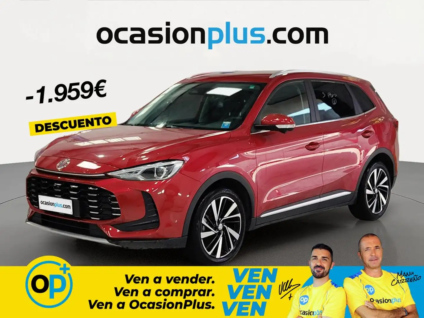 MG ZS 1.5 Hybrid+ Luxury Rojo - 1