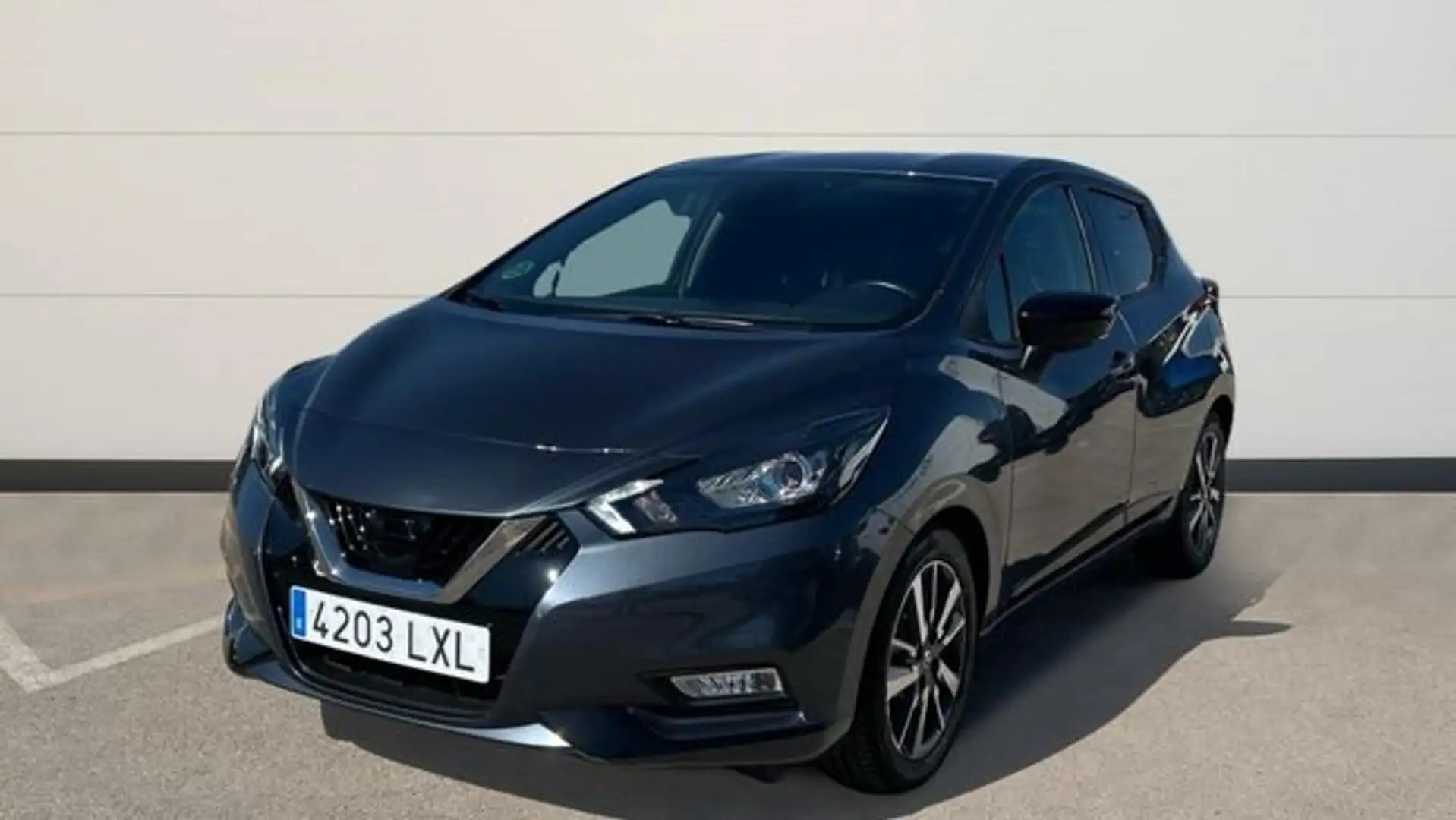 Nissan Micra IG-T N-Desing Black 92 Gris - 2