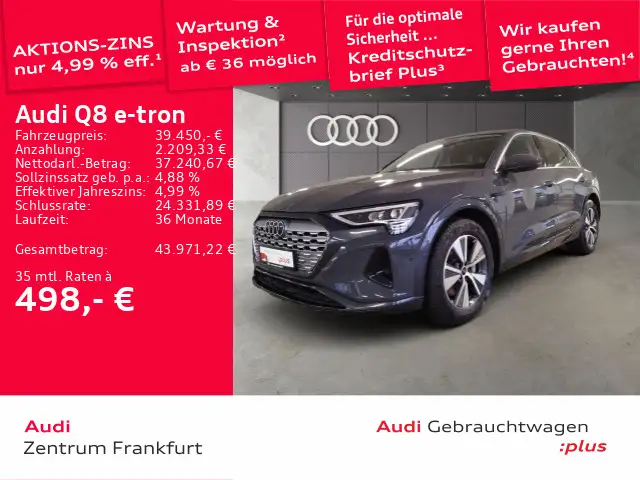 Audi Q8 e-tron 50 quattro advanced MatrixLED VC DAB