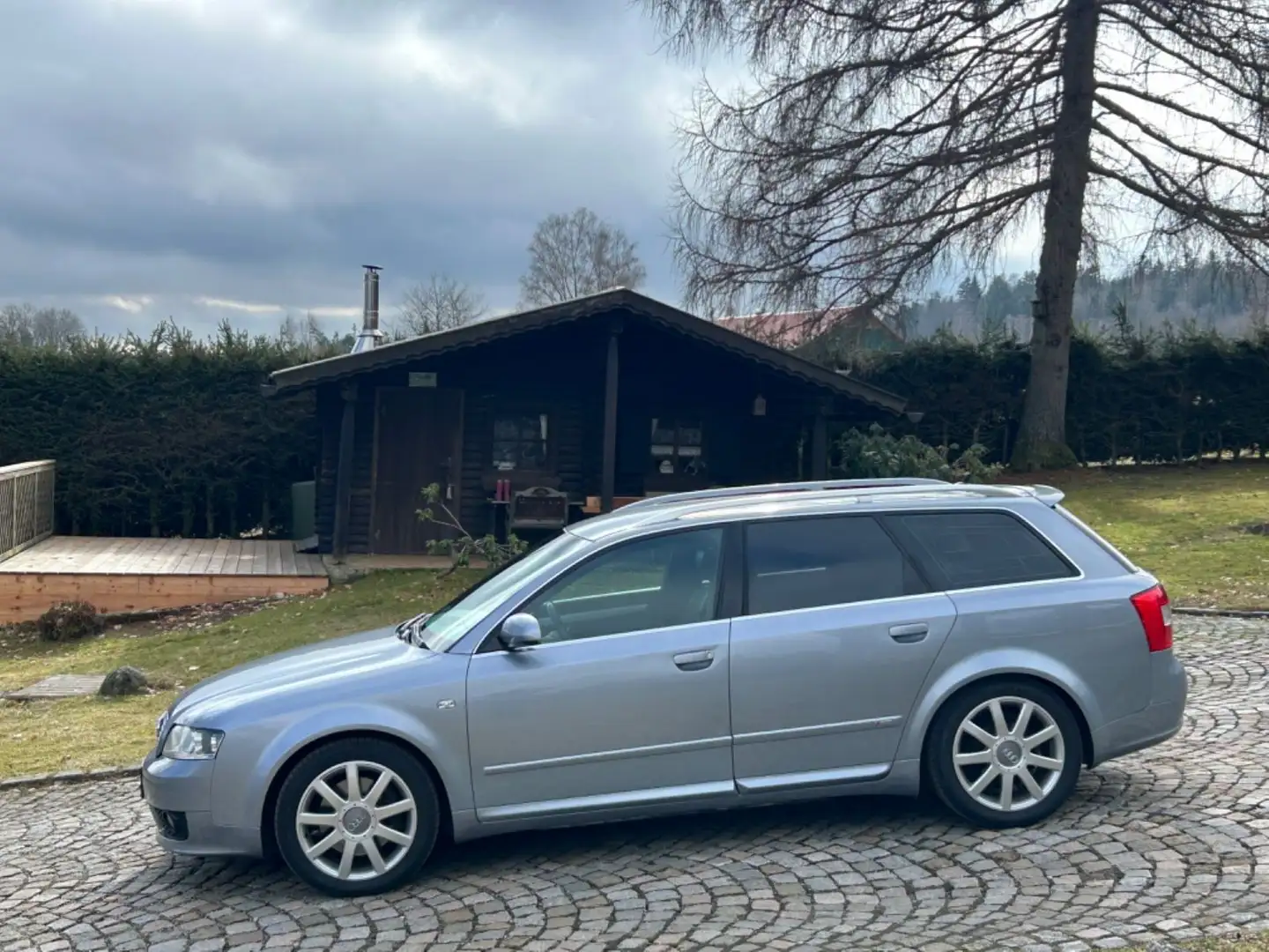 Audi A4 Avant 1.8T 190PS,BEX,2xSLINE,6Gang,TÜV! Argent - 1