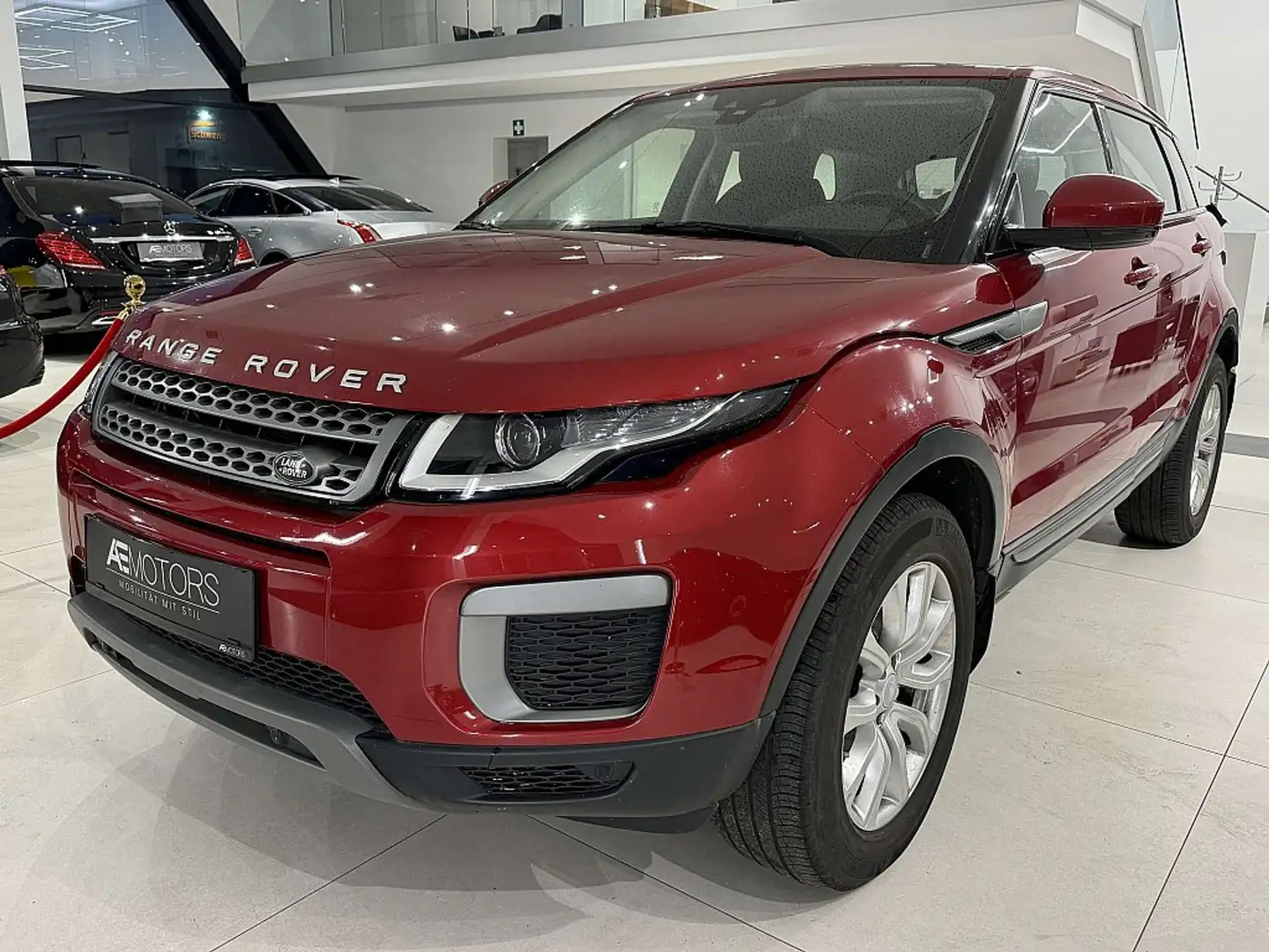 Land Rover Range Rover Evoque Pure 2,0 TD4 Aut. *1.HAND:GARANTIE*KREDIT*129TKM* Rot - 2