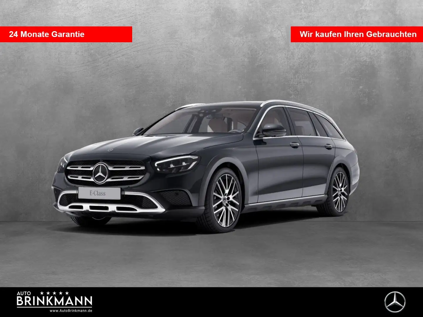 Mercedes-Benz E 220 E 220 d 4MATIC T-Modell All-Terrain Panorama/LED Grijs - 1