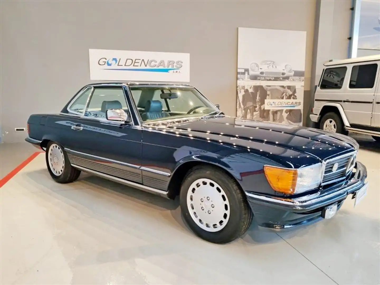 Mercedes-Benz SL 300 R 107 Klima & Automatik Albastru - 1