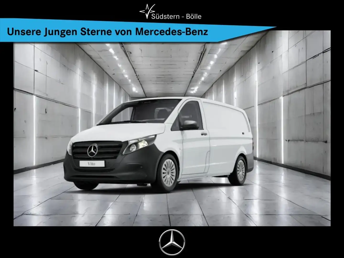 Mercedes-Benz Vito 116 KASTEN MBUX+TEMPOMAT+SHZ+WINTERPAKET Blanc - 1