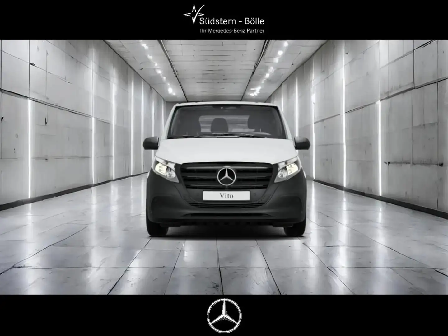 Mercedes-Benz Vito 116 KASTEN MBUX+TEMPOMAT+SHZ+WINTERPAKET Blanc - 2