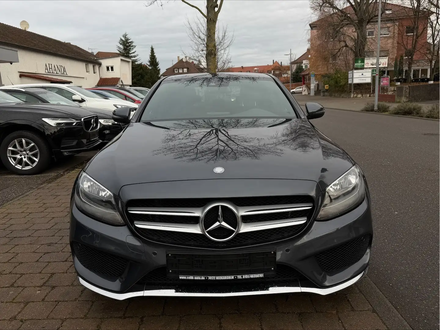 Mercedes-Benz C 220 Lim. *AMG Line* Navi Leder Grau - 2