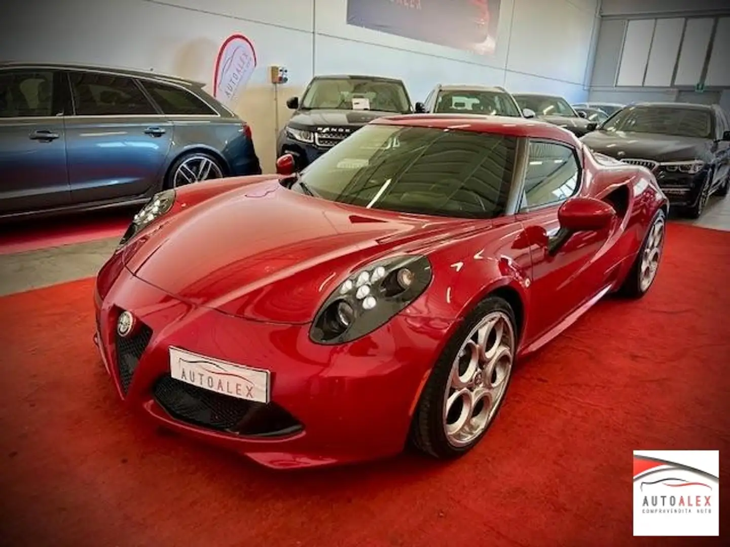Alfa Romeo 4C Coupe 1750 tbi 240cv tct E6 Piros - 1