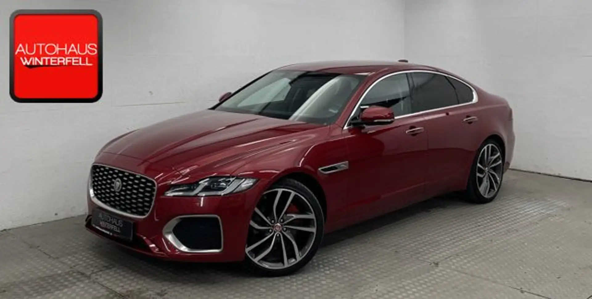 Jaguar XF P300 HSE AWD HUD+MEMO+MERIDIAN+ACC+ALCANTARA+ Rot - 1