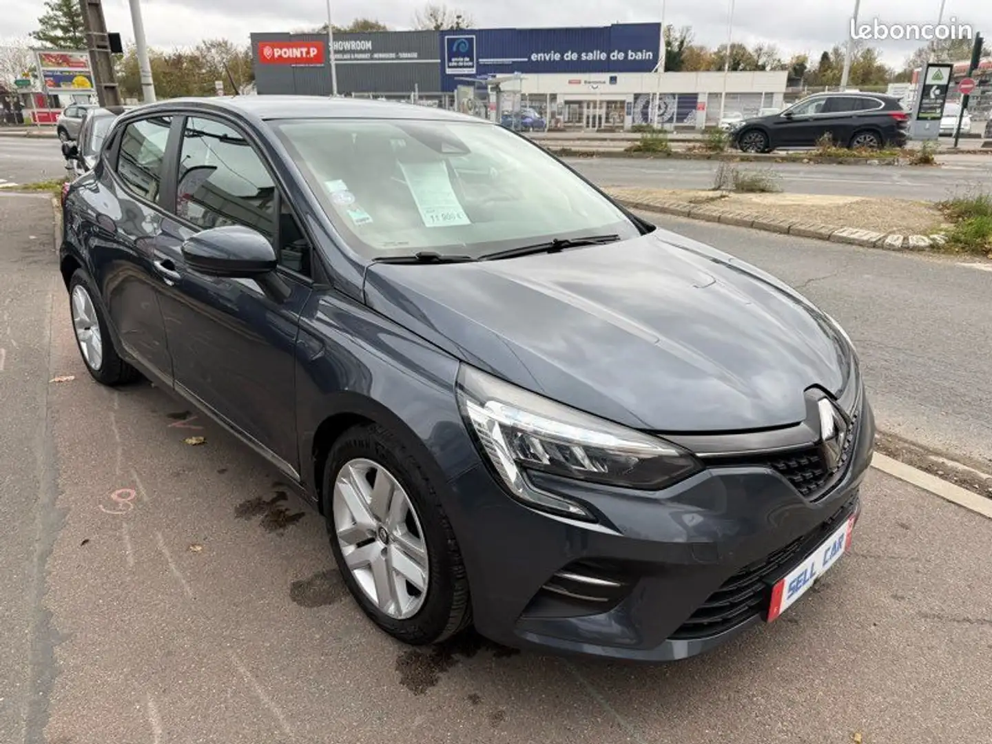 Renault Clio V 1.0 tce 90 Business 1 ère Main Gris - 2