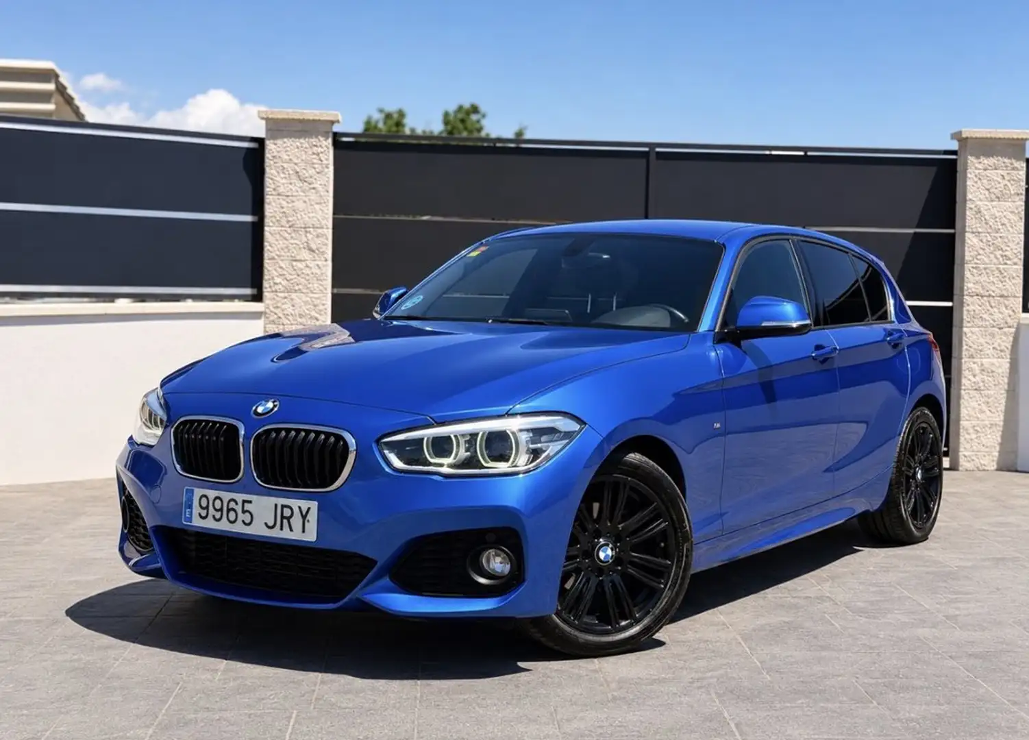 BMW 116 116d EfficientDynamics Azul - 1
