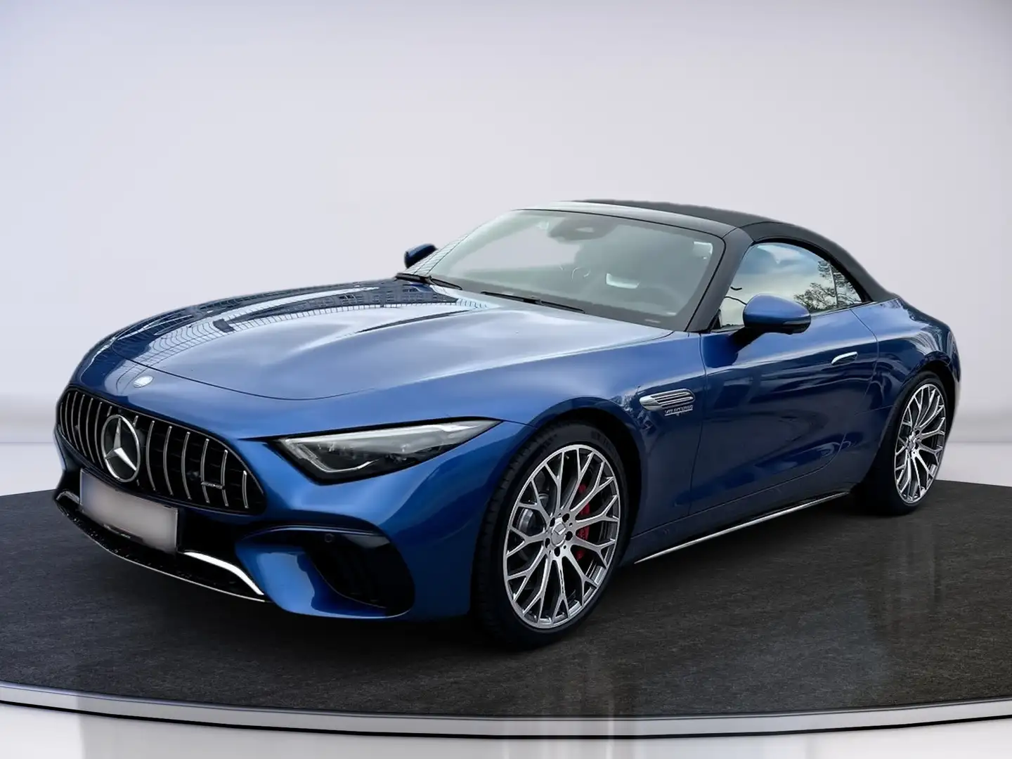 Mercedes-Benz SL 55 AMG 4MATIC+ Sommerauto, Garagengepflegt Blau - 2