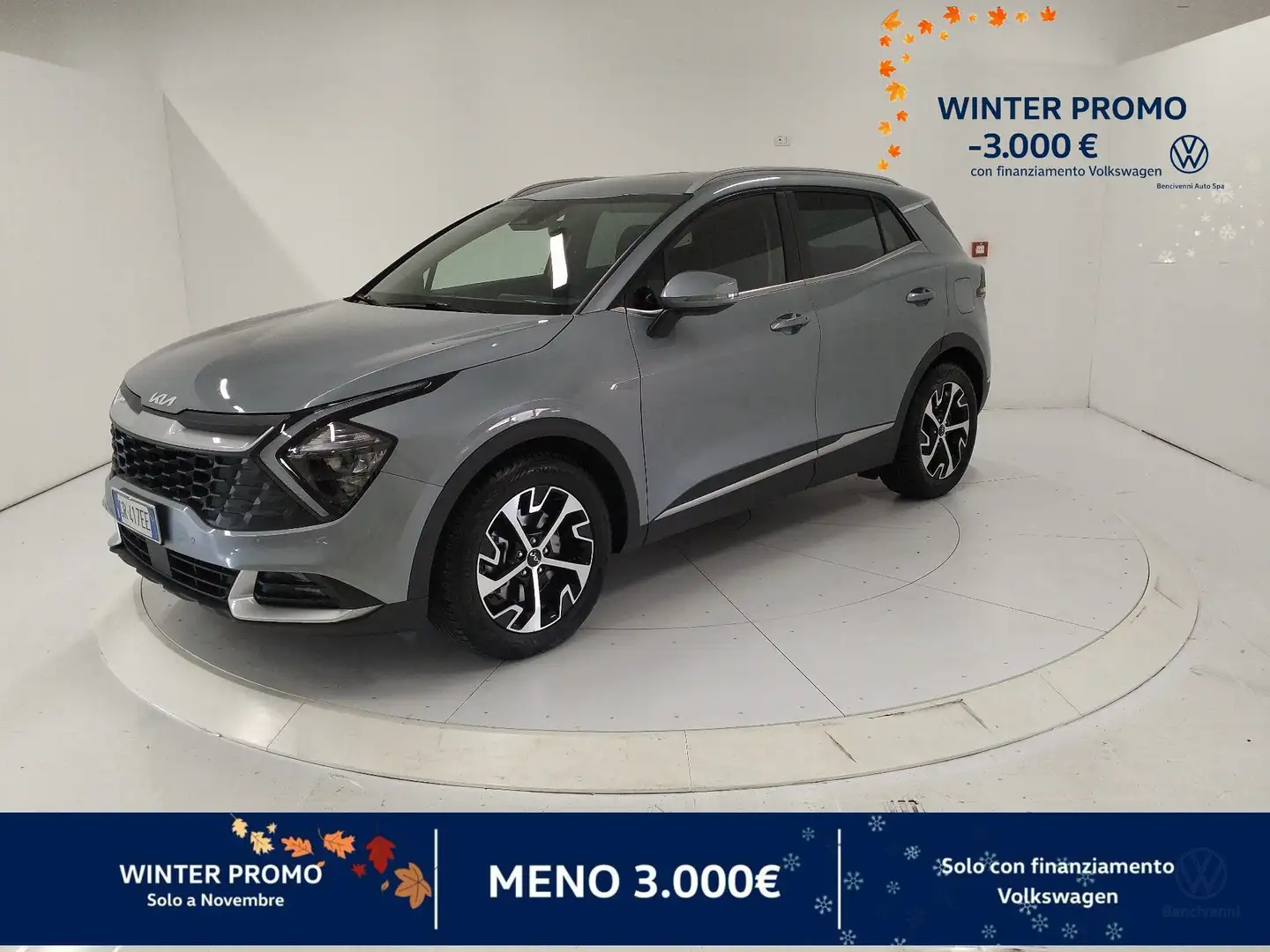 Kia Sportage 5ª serie 1.6 CRDi MHEV DCT Style Grijs - 1