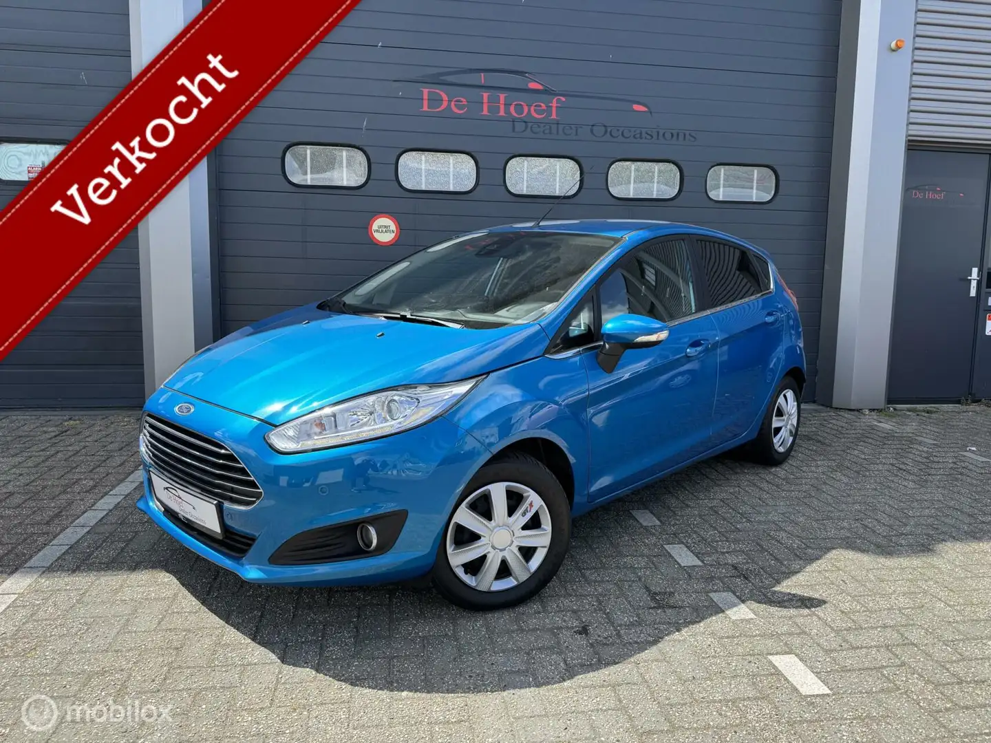 Ford Fiesta 1.0 EcoBoost Titanium✓Bomvol opties ✓Nw APK Azul - 1