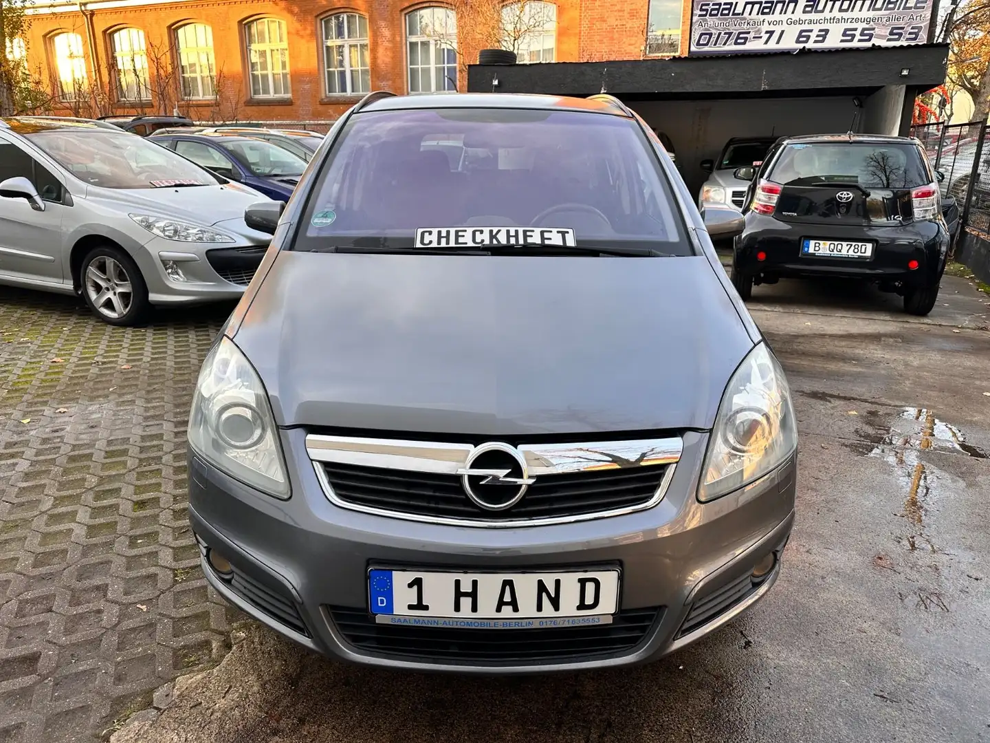 Opel Zafira B CATCH ME*2.HD*S.heft*Tüv Neu* Grau - 2