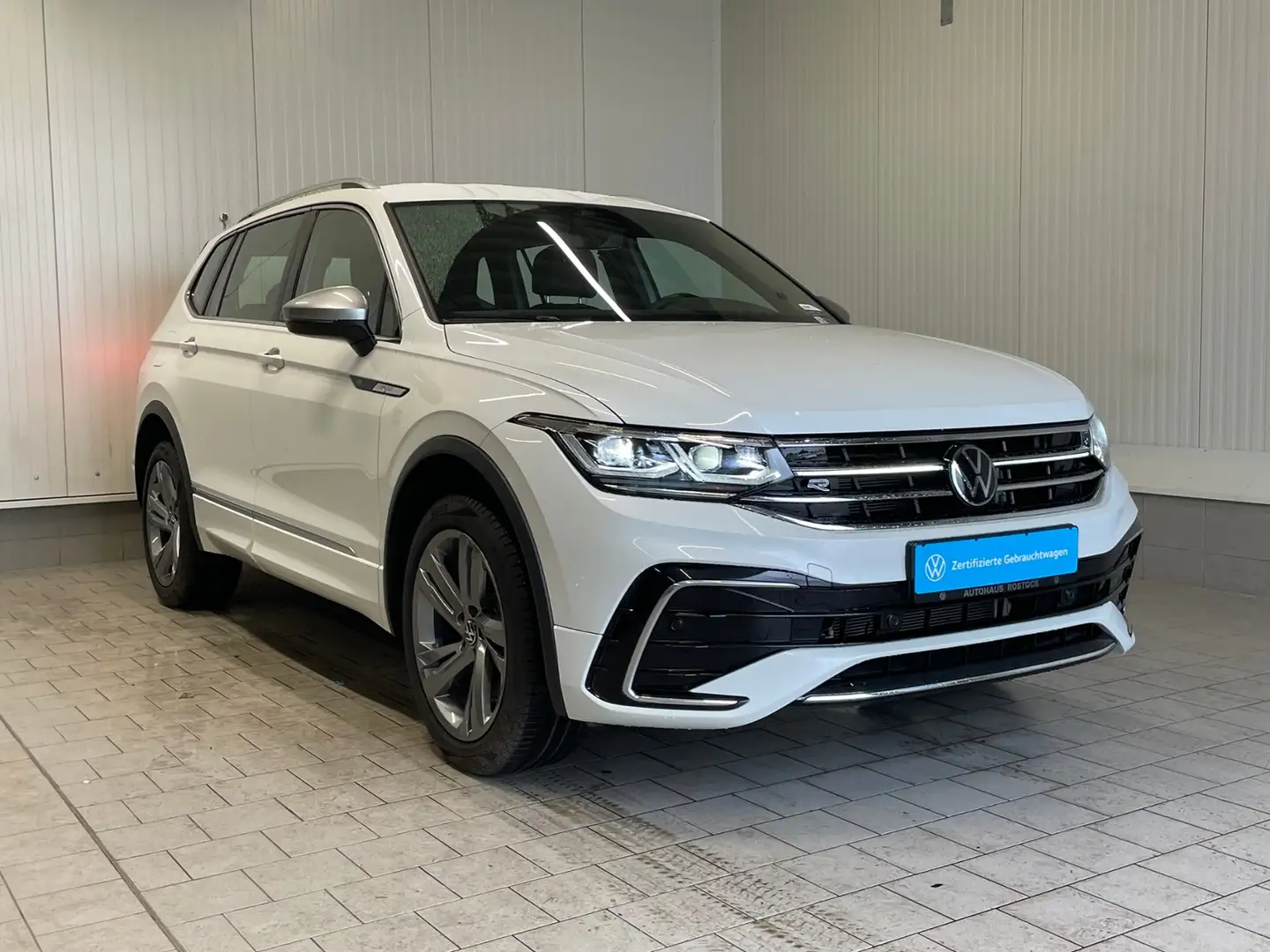 Volkswagen Tiguan Allspace R-Line 4M 2.0 TSI DSG AHK NAVI RFK Blanc - 2