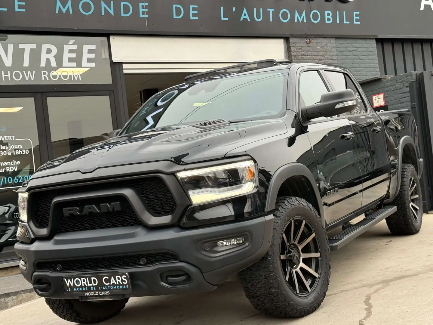 Dodge RAM 5.7i LPG REBEL TAILGATE TVAC*BTWIN PNEUMAT DISTRO Noir - 1