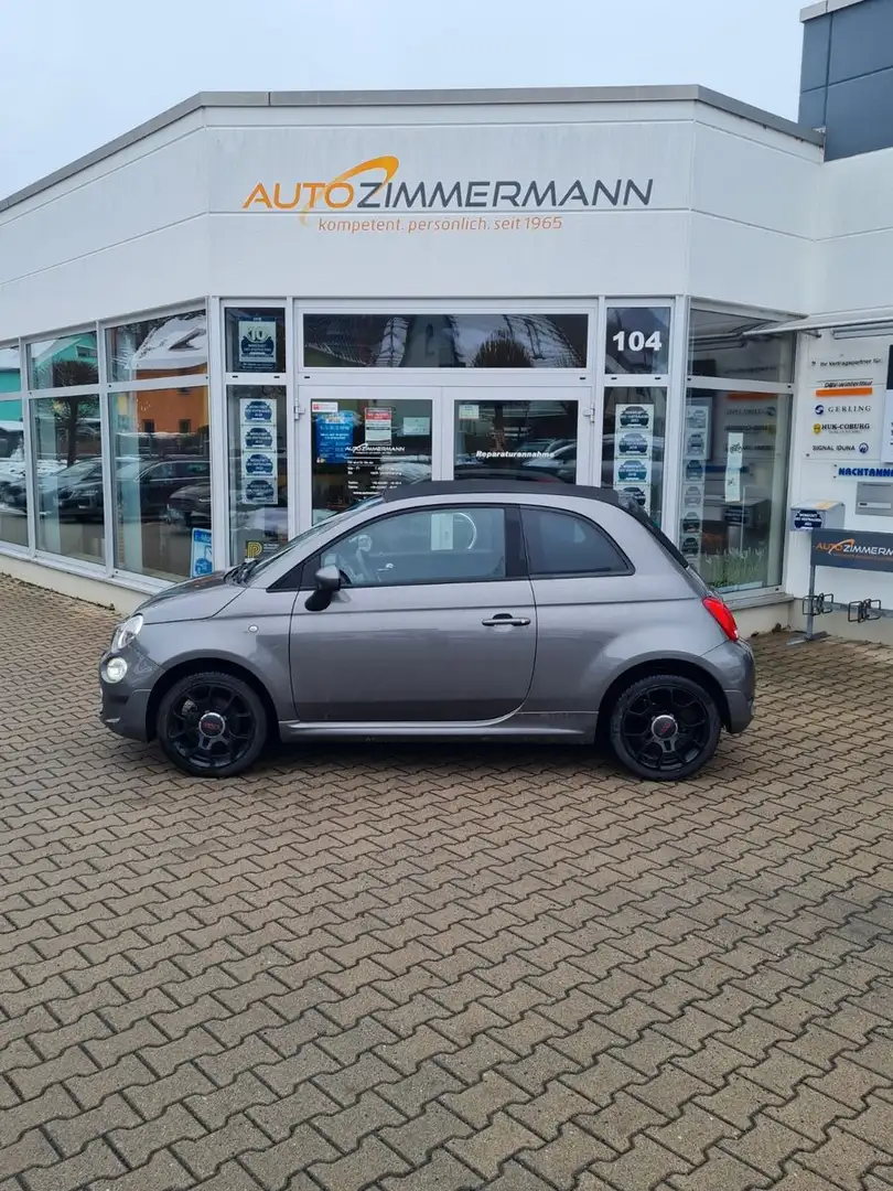 Fiat 500 C Cabrio Sport Navi, DAB+, PDC,Tempomat Grau - 2