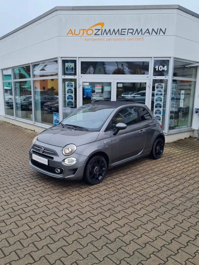 Fiat 500 C Cabrio Sport Navi, DAB+, PDC,Tempomat Grau - 1