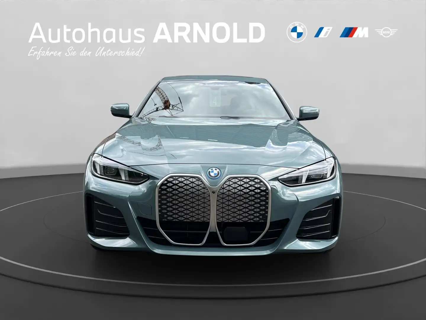 BMW i4 eDrive40 Gran Coupé M Sportpaket Harman Kardon Sch Grün - 2