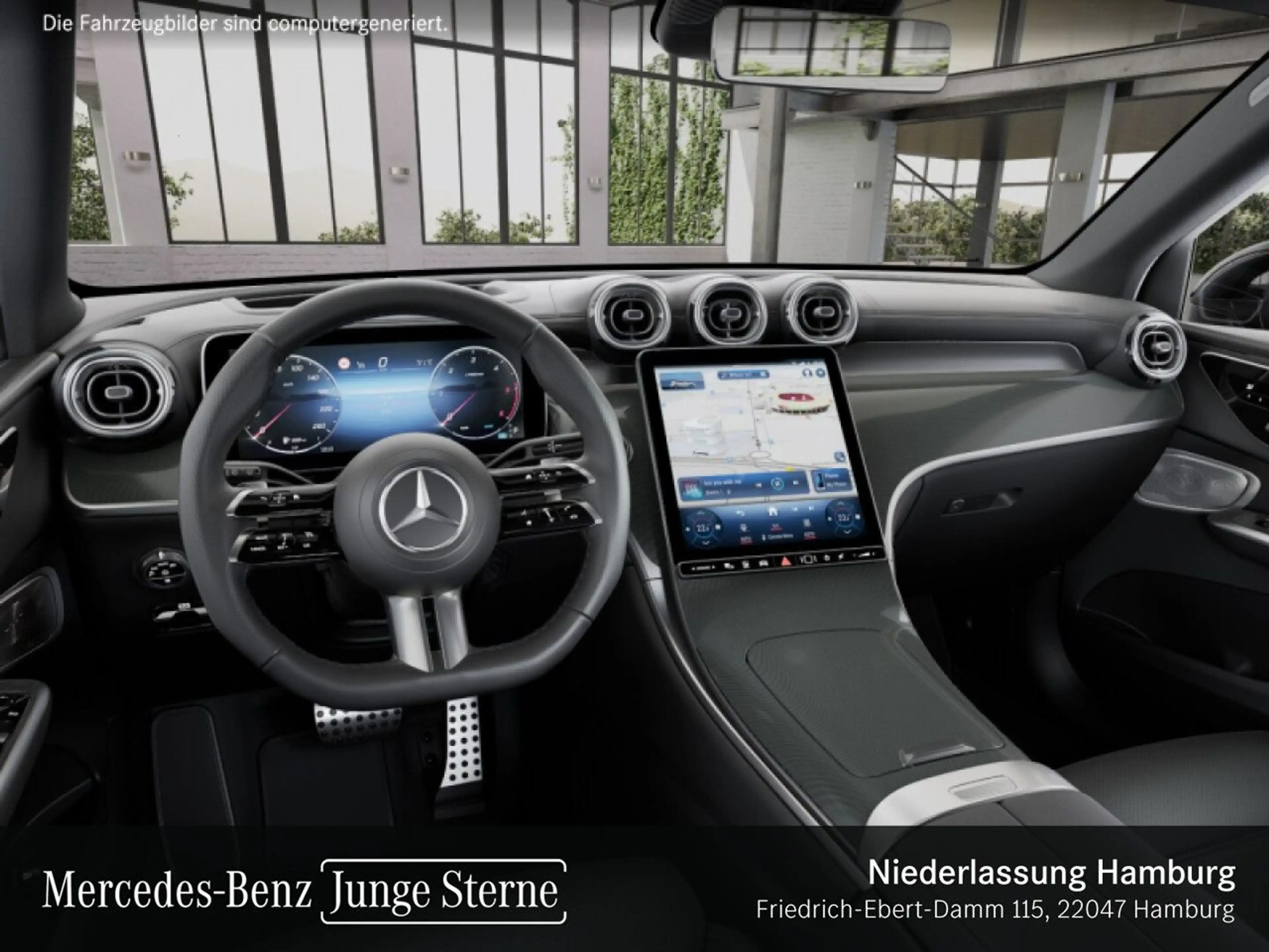 Mercedes-Benz GLC 450 d 4M AMG+NIGHT+PANO+360+AHK+STHZG+TOTW+9G — photo 9
