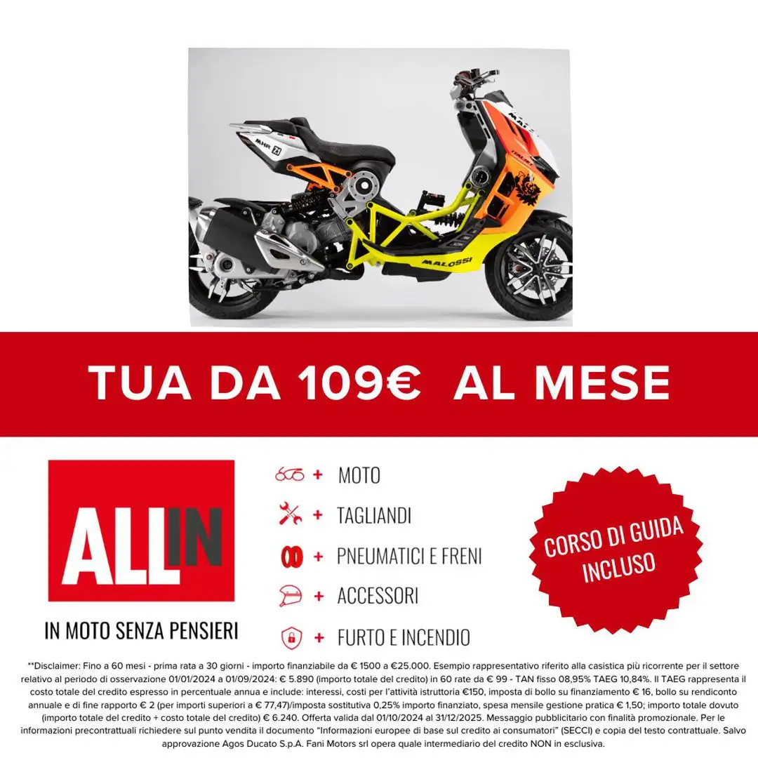 Italjet Dragster 125 . Bianco - 2
