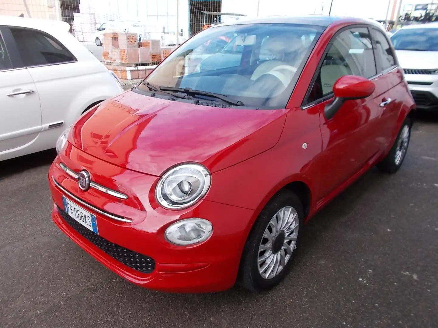 Fiat 500 1.2 Lounge 69cv Rosso - 1