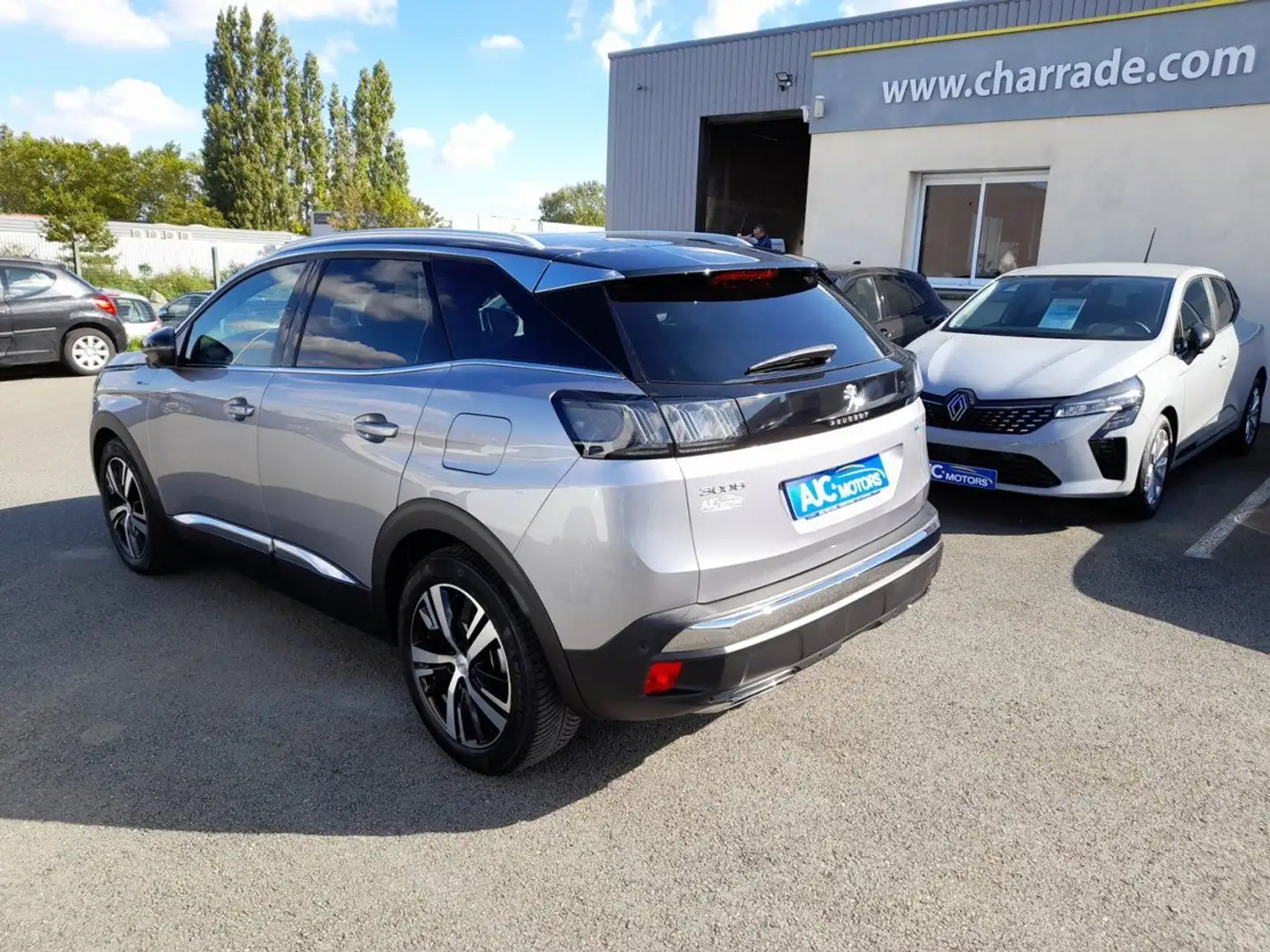 Peugeot 3008 HYBRID4 300CH GT E-EAT8 Gris - 2