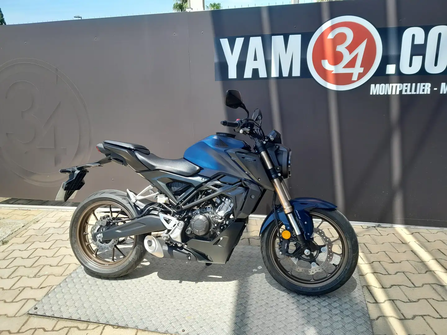 Honda CB 125 Albastru - 1