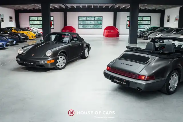 Porsche 964 .1 CARRERA 4 CABRIOLET MANUAL - SLATE GREY MET.