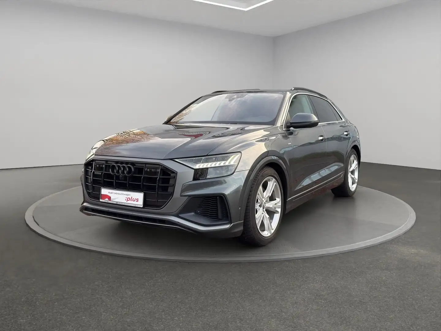 Audi Q8 50 TDI qu. Tiptronic S line AHK+NAVI+ACC+HD M Grau - 2