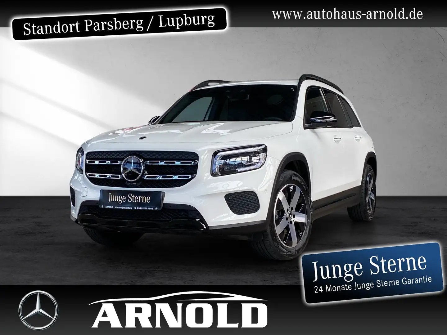 Mercedes-Benz GLB 250 GLB 250 4M Progressive MULTIB Fahrass-P. 360°  BC Weiß - 1