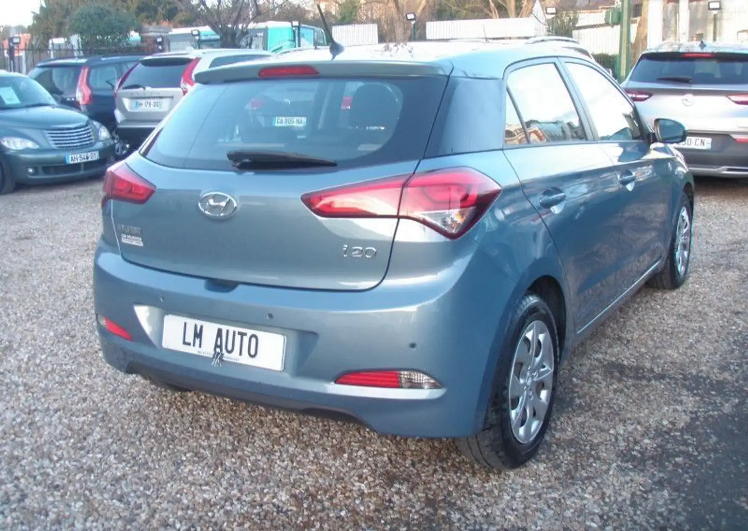 Hyundai i20 II 1.2 84 EA SPORTS Bleu - 2